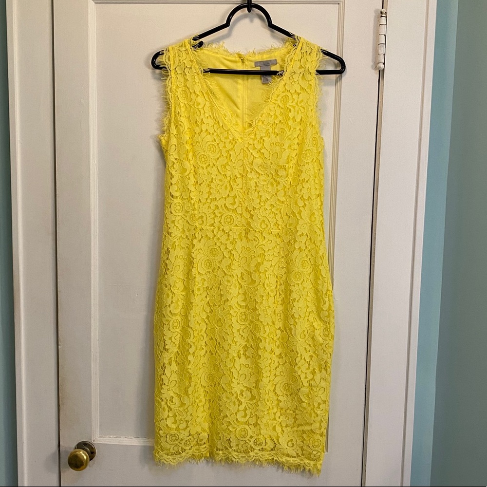 H&M Lace V-Neck Cocktail Dress